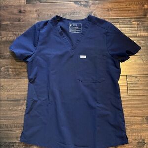 Figs Women’s Navy Blue Scrub top